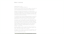 Desktop Screenshot of jf5-aboutrunning.blogspot.com