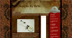 Desktop Screenshot of designsbydebi.blogspot.com