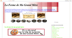 Desktop Screenshot of lafermedemagrandmere.blogspot.com