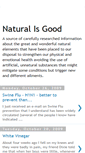 Mobile Screenshot of natural-is-good.blogspot.com