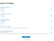 Tablet Screenshot of darkefireblog.blogspot.com
