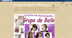 Desktop Screenshot of grupodebailealbahaca.blogspot.com