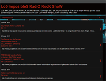 Tablet Screenshot of losimposiblesradio.blogspot.com