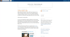 Desktop Screenshot of felixfreeman.blogspot.com