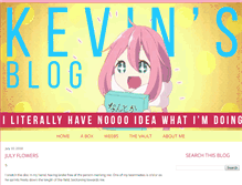 Tablet Screenshot of kevin-zou.blogspot.com
