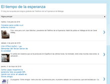 Tablet Screenshot of eltiempodelaesperanza.blogspot.com