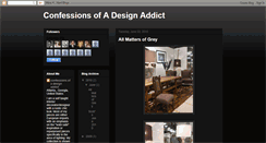 Desktop Screenshot of confessionsofadesignaddict.blogspot.com