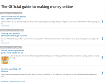Tablet Screenshot of official-make-money-online-guide.blogspot.com