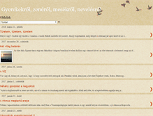 Tablet Screenshot of gyerekzenemesenevel.blogspot.com
