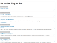 Tablet Screenshot of bernard-o-fun.blogspot.com