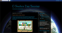 Desktop Screenshot of osenhordasteorias.blogspot.com