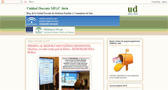 Desktop Screenshot of docenciajaenmfyc.blogspot.com