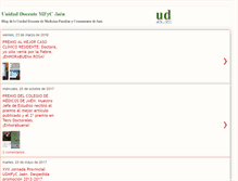 Tablet Screenshot of docenciajaenmfyc.blogspot.com