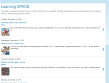 Tablet Screenshot of learningspaceni.blogspot.com