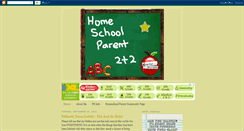 Desktop Screenshot of homeschoolparent.blogspot.com