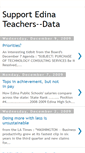 Mobile Screenshot of edinateachersdata.blogspot.com