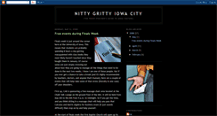 Desktop Screenshot of nittygrittyiowacity.blogspot.com
