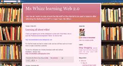 Desktop Screenshot of mswhizzlearning.blogspot.com