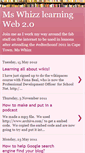 Mobile Screenshot of mswhizzlearning.blogspot.com
