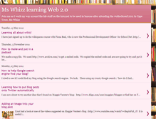 Tablet Screenshot of mswhizzlearning.blogspot.com