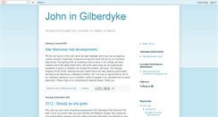 Desktop Screenshot of john-in-gilberdyke.blogspot.com