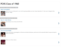 Tablet Screenshot of pchsclassof1960.blogspot.com