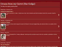 Tablet Screenshot of groansfrommygarret.blogspot.com