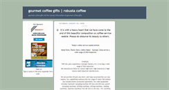 Desktop Screenshot of gourmet-coffee-gifts-01.blogspot.com