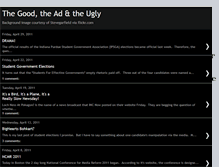 Tablet Screenshot of goodadugly.blogspot.com