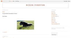 Desktop Screenshot of boxerforever.blogspot.com