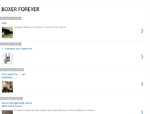 Tablet Screenshot of boxerforever.blogspot.com
