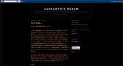 Desktop Screenshot of lloth.blogspot.com