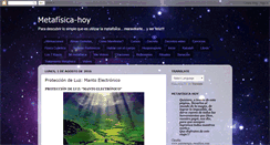 Desktop Screenshot of metafisica-hoy.blogspot.com