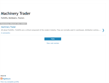 Tablet Screenshot of machinerytrader.blogspot.com