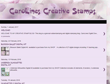 Tablet Screenshot of carolinescreativestamps.blogspot.com