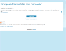 Tablet Screenshot of cirurgiadehemorroidas.blogspot.com