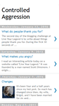 Mobile Screenshot of mycontrolledaggression.blogspot.com