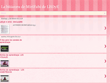 Tablet Screenshot of labitacorademirifabideleoye.blogspot.com