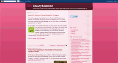 Desktop Screenshot of beautyfashionlifestyle.blogspot.com