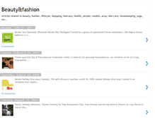 Tablet Screenshot of beautyfashionlifestyle.blogspot.com