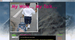 Desktop Screenshot of dywalking.blogspot.com