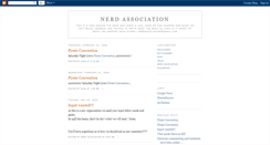 Desktop Screenshot of nerdassociation.blogspot.com