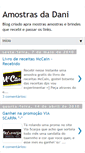 Mobile Screenshot of amostrasdadani.blogspot.com
