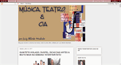 Desktop Screenshot of ciateatromusica.blogspot.com