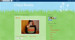 Desktop Screenshot of chiicabonita.blogspot.com