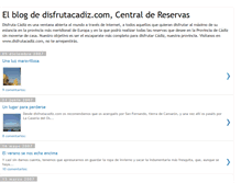 Tablet Screenshot of disfrutacadiz.blogspot.com