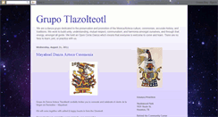 Desktop Screenshot of grupotlazolteotl.blogspot.com