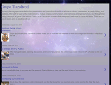 Tablet Screenshot of grupotlazolteotl.blogspot.com