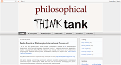 Desktop Screenshot of philosophicalthinktank.blogspot.com