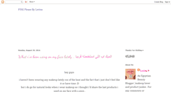 Desktop Screenshot of pinkpleasebylorina.blogspot.com